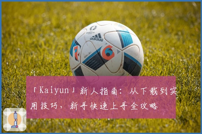 「Kaiyun」新人指南:从下载到实用技巧,新手快速上手全攻略