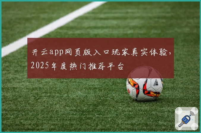 开云app网页版入口玩家真实体验，2025年度热门推荐平台